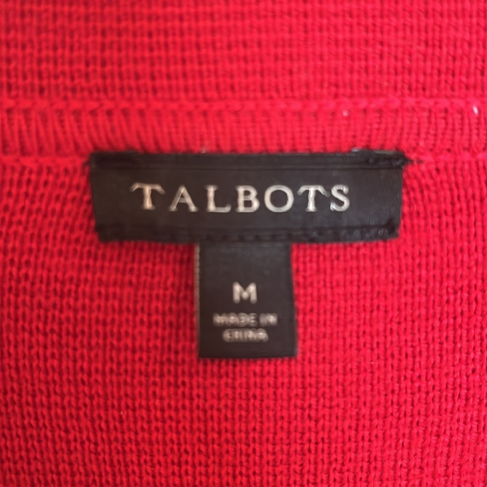 Talbots Wool Blend Open Cardigan - Picture 4 of 6